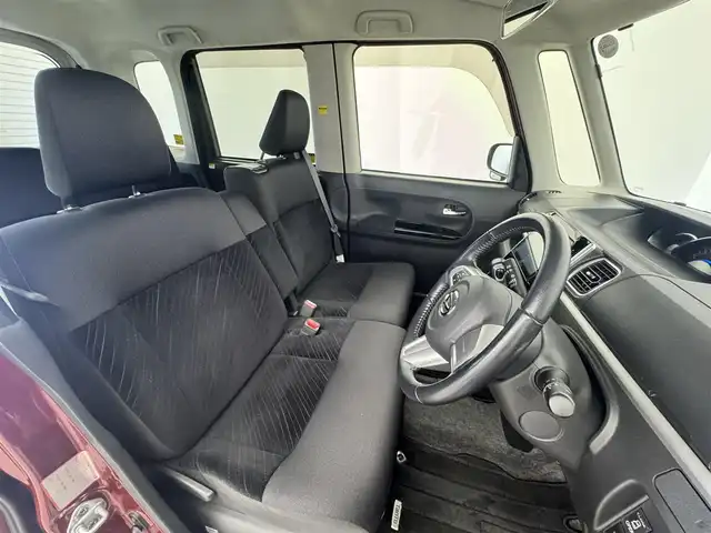 ダイハツ タント カスタム RS スマセレSA&SN 愛知県 2014(平26)年 4万km ファイアークォーツレッドM 純正８インチナビ/（フルセグ／ＢＴ／ＣＤ／ＤＶＤ）/バックモニター/衝突被害軽減システム/両側パワースライドドア/アイドリングストップ/サンバイザー/純正アルミホイール/ＥＴＣ