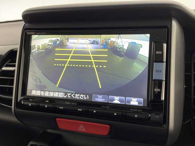 ホンダ Ｎ ＢＯＸ カスタム G Aパッケージ 宮崎県 2014(平26)年 6.4万km プレミアムゴールドパープルパール 禁煙車/シティブレーキアシスト/純正ナビTV/（VXM-142VFi/CD/DVD/Bluetooth/フルセグTV)/純正バックカメラ/純正ETC/純正キセノンオートライト/純正フォグ/純正14インチアルミ/純正エアロ/純正ルーフエンドスポイラー/純正フロアマット/左側電動スライドドア/本革巻ハンドル/オートエアコン/ウインカードアミラー/スマートキー/プッシュエンジンスタート/取扱い説明書