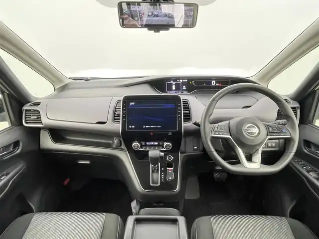 日産 セレナ ハイウェイスター V 千葉県 2021(令3)年 2.3万km ダークメタルグレー 純正10インチメモリーナビ/・フルセグTV/・Bluetoothオーディオ接続/社外フリップダウンモニター/両側パワースライドドア/デジタルインナーミラー/トランクイージークローザー/ビルトインETC/スマートキー/エマージェンシーブレーキ/踏み間違い防止 /車線逸脱警報/ビルトインETC