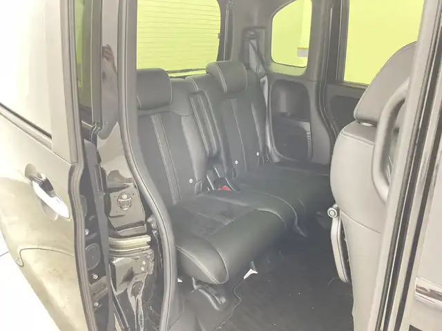 ホンダ Ｎ ＢＯＸ カスタム EX ターボ 群馬県 2023(令5)年 0.9万km クリスタルブラックパール 純正９型ナビ　バック／サイドカメラ　アダプティブクルーズコントロール　衝突被害軽減ブレーキ　両側電動スライドドア　ハーフレザーシート　クリアランスソナー　前後ドライブレコーダー　ＬＥＤ　ＥＴＣ　禁煙車