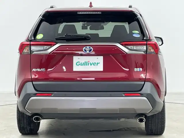 トヨタ ＲＡＶ４ ハイブリッドG 道央・札幌 2019(令1)年 5.2万km センシュアルレッドマイカ ・寒冷地仕様/・純正ナビ&CD&DVD&BT&HDMI&SD&USB/・パワーバックドア/・バックカメラ/・トヨタセーフティセンス/・プリクラッシュセーフティ/・レーダークルーズコントロール/・レーントレーシングアシスト/・レーンディパーチャーアラート/・ロードサインアシスト/・発信遅れ告知機能/・ブラインドスポットモニター/・クリアランスソナー/・D席メモリ付きパワーシート/・前席シートヒーター/・レザーシート/・ステアリングヒーター/・前後ドライブレコーダー/・ドアバイザー/・純正フロアマット/・LEDヘッドライト/・オートライト/・オートマチックハイビーム/・スマートキー/・スペアキー/・純正AW夏タイヤ積み込み