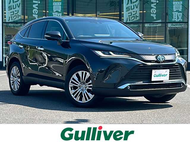 トヨタ ハリアー ハイブリッド Z レザーパッケージ 岡山県 2020(令2)年 7.4万km プレシャスブラックパール 純正12.3インチナビ/フルセグTV/(AM.FM.TV.BT)/JBLプレミアムサウンド/アラウンドビューモニター/バックカメラ/ETC2.0/ドライブレコーダー/クリアランスソナー/シートヒーター/エアシート/電動リアゲート/レーダークルーズコントロール/レーンキープアシスト/オートライト/オートマチックハイビーム/19インチ純正AW/純正フロアマット