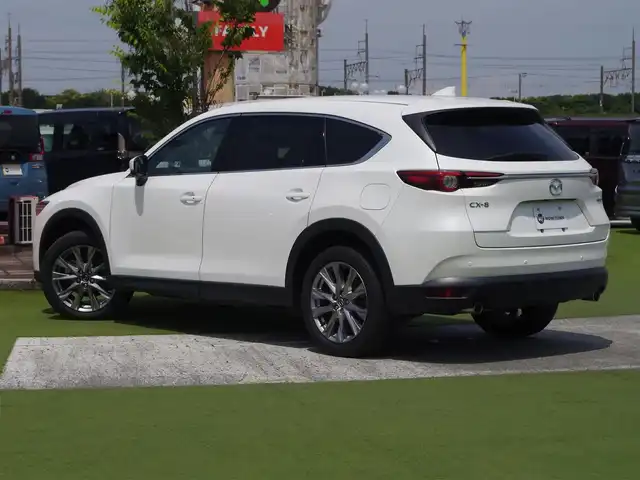 マツダ ＣＸ－８ XD プロアクティブ 千葉県 2022(令4)年 5.1万km スノーフレイクホワイトパールマイカ i-ACTIVSENSE/・スマートシティブレーキサポート/・ブラインドスポットモニタリング/・レーンキープ・アシスト・システム/アクティブ・ドライビング・ディスプレイ/パワーバックドア/前席パワーシート/シートヒーター/純正SDナビ/地デジTV/【Bluetooth接続】/【Apple CarPlay　Android Auto対応】/360°ビュー・モニター/革巻きステアリング/ステアリングヒーター/ステアリングスイッチ/ETC/LEDヘッドライト/ウインカーミラー/コーナーセンサー/純正19インチアルミホイル/サイド/カーテンエアバッグ/アドバンストキーレスエントリー