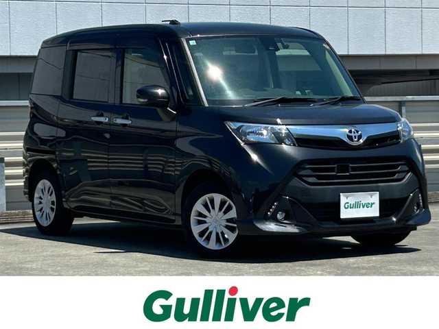 トヨタ タンク G S 静岡県 2018(平30)年 0.3万km ブラックマイカメタリック スマートアシスト/純正ＳＤナビ/フルセグＴＶ/ＤＶＤ再生/バックカメラ/ドラレコ/ＥＴＣ/両側電動スライド/クルコン/純正フロアマット/オートライト/フォグランプ/アイドリングストップ/スマートキー