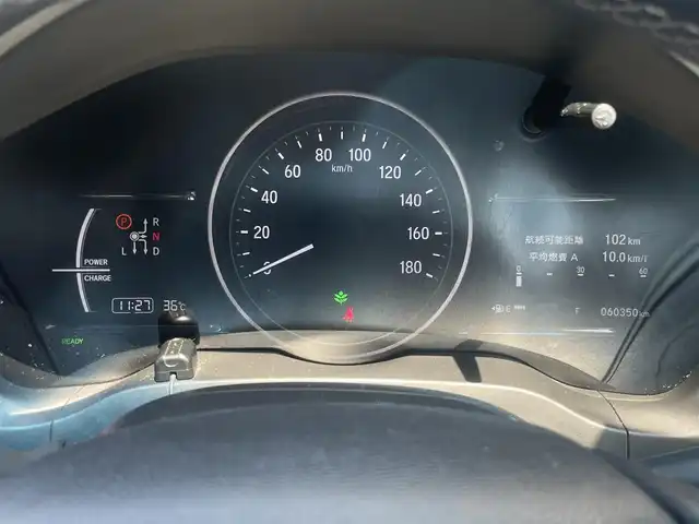 ホンダ ヴェゼル ハイブリッド Z ホンダセンシング 宮崎県 2018(平30)年 6.1万km クリスタルブラックパール 純正SDナビ（VXM-185VFEi)/ AM/FM/CD/DVD/BT/TV/バックカメラ/ホンダセンシング/ハーフレザーシート/D・N席シートヒーター/レーダークルーズコントロール/パドルシフト/オートライト/フォグランプ/純正ドライブレコーダー/ETC車載器/カーテンエアバック/ルーフレール/純正17インチアルミ/ABS/横滑り防止装置/スマートキー/プッシュスタート