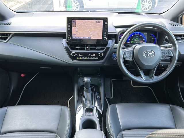 トヨタ カローラツーリング ハイブリッド ダブルバイビー 茨城県 2020(令2)年 5.9万km ブラックマイカ 純正9インチナビ/バックモニター/ステアリングヒーター/シートヒーター/クルーズコントロール/LEDヘッドライト/オートライト/オートマチックハイビーム/純正17インチアルミホイール/純正フロアマット/AAC/コーナーセンサー/スマートキー/ETC/横滑り防止装置/レーンキープアシスト/盗難防止装置/エアバック/衝突被害軽減システム