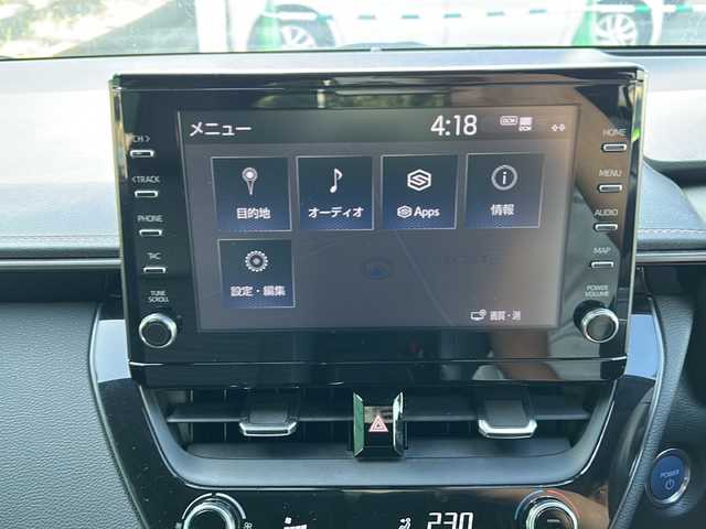 トヨタ カローラツーリング ハイブリッド ダブルバイビー 茨城県 2020(令2)年 5.9万km ブラックマイカ 純正9インチナビ/バックモニター/ステアリングヒーター/シートヒーター/クルーズコントロール/LEDヘッドライト/オートライト/オートマチックハイビーム/純正17インチアルミホイール/純正フロアマット/AAC/コーナーセンサー/スマートキー/ETC/横滑り防止装置/レーンキープアシスト/盗難防止装置/エアバック/衝突被害軽減システム