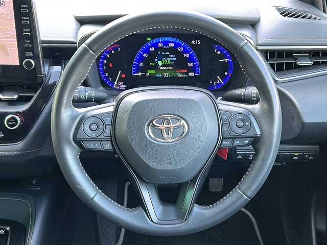 トヨタ カローラツーリング ハイブリッド ダブルバイビー 茨城県 2020(令2)年 5.9万km ブラックマイカ 純正9インチナビ/バックモニター/ステアリングヒーター/シートヒーター/クルーズコントロール/LEDヘッドライト/オートライト/オートマチックハイビーム/純正17インチアルミホイール/純正フロアマット/AAC/コーナーセンサー/スマートキー/ETC/横滑り防止装置/レーンキープアシスト/盗難防止装置/エアバック/衝突被害軽減システム