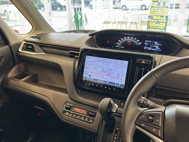 スズキ ソリオ バンディット HV MV 岐阜県 2023(令5)年 0.7万km 黒 純正９型ナビゲーション/全方位カメラ/Bluetooth/フルセグ/CD/DVD/両側電動スライドドア/デュアルカメラブレーキサポート/追従クルーズコントロール/車線逸脱防止/ヘッドアップディスプレイ/前席シートヒーター/プッシュスタート/スマートキー/スペアキー/LEDヘッドライト/オートライト/ETC/アイドリングストップ/クリアランスソナー/電動格納ミラー