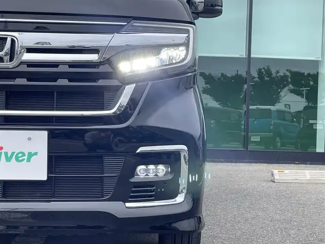ホンダ Ｎ ＢＯＸ カスタム L ターボ 和歌山県 2022(令4)年 1.1万km クリスタルブラックパール 純正ナビ/バックカメラ/フルセグTV/BT/CD/DVD/衝突軽減ブレーキ/レーンキープアシスト/後方コーナーセンサー/レーダークルコン/オートライト/両側パワスラ/ビルトインETC/ドラレコ/シートヒーター/ステアリングリモコン/ハーフレザーシート/パドルシフト/LEDヘッドライト/フォグランプ/オートホールド