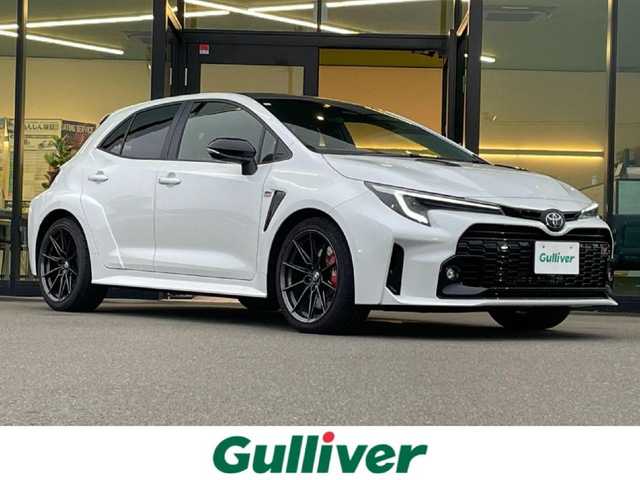 トヨタ ＧＲカローラ RZ 東京都 2024(令6)年 0.2万km プラチナホワイトパールマイカ 304馬力/カーボンルーフ/純正ディスプレイオーディオ/フルセグTV/Bluetooth/AppleCarplay/androidauto/バックカメラ/セーフティセンス/プリクラッシュセーフティ/レーントレーシングアシスト/オートハイビーム/ヘッドアップディスプレイ/ブラインドスポットアシスト/レーダークルーズコントロール/ハーフレザーシート/ビルトインETC2.0
