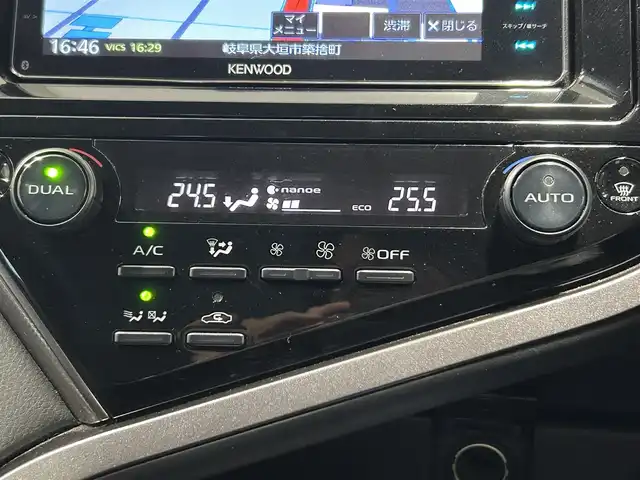トヨタ カムリ WS 岐阜県 2018(平30)年 6.3万km プラチナホワイトパールマイカ ＫＥＮＷＯＯＤ製ドライブレコーダー対応ナビ/／フルセグ・ＢＴ・ＣＤ・ＤＶＤ　/トヨタセーフティセンス/電動リアゲート/パワーシート/前後クリアランスソナー　/電動パーキング・ブレーキホールド　/革巻きステアリング　/純正アルミホイール　/純正LEDヘッドライト/純正フロアマット/ハーフレザーシート/パドルシフト