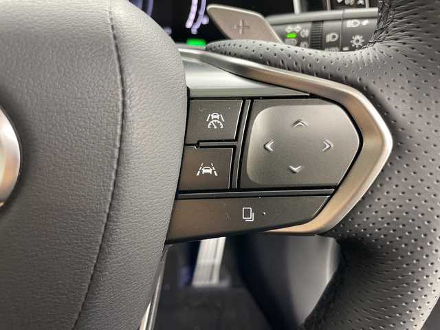 レクサス ＮＸ 350h Fスポーツ 道央・札幌 2025(令7)年 0.3万km グラファイトブラックガラスフレーク ・4WD/・ムーンルーフ/・寒冷地仕様/・純正ディスプレイオーディオ/・BT&フルセグTV&Miracast/・AppleCarPlay&AndroidAuto/・パノラミックビューモニター/・プリクラッシュセーフティ/・レーダークルーズコントロール/・ブラインドスポットモニター/・パーキングアシスト/・パドルシフト/・ヘッドアップディスプレイ/・デジタルインナーミラー/・パワーバックドア/・前席パワーシート/・前席シートヒーター&ベンチレーション/・レザーシート/・ビルトインETC2.0/・LEDヘッドライト/・オートマチックハイビーム/・オートライト/・スマートキー/・プッシュスタート