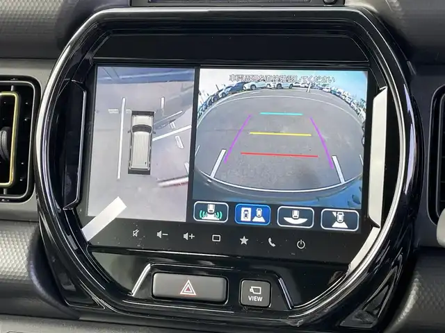 スズキ ハスラー HYBRID X 香川県 2025(令7)年 0.1千km クールカーキパールメタリック/ソフトベージュメタリック HV　X　全方位モニター付きナビゲーション＆スズキセーフティサポート(217800円)/登録時走行距離：5km/届出済未使用車/メーカー純正9型メモリナビ/　CD DVD BT フルセグTV/全方位カメラ/デュアルカメラブレーキサポート/レーンキープアシスト/レーダークルーズコントロール/クリアランスソナー/LEDヘッドライト/オートライト/フォグランプ/レベライザヘッドライト/横滑り防止装置/アイドリングストップ/ハーフレザーシート/シートヒーター/革巻きステアリング/ステアリングスイッチ/プッシュスタート/スマートキー/スペアキー/取扱説明書/保証書