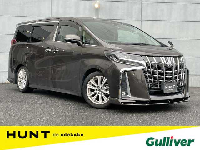 トヨタ アルファード S 千葉県 2019(平31)年 3.5万km グラファイトM トヨタセーフティセンス/・衝突軽減ブレーキ/レーンキープアシスト/・レーダークルーズコントロール/オートハイビーム/・クリアランスソナー/アルパインフリップダウンモニター/アルパイン11インチナビ(EX11Z)/・フルセグ/BT/DVD/CD/MSV/バックカメラ/ステアリングスイッチ/MTモード/ETC/両側パワースライドドア/電動パーキングブレーキ/ブレーキホールド/LEDヘッドライト/オートライト/フォグライト/アクシス車高調/シックスセンス4本出しマフラー/フロントリップスポイラー/スマートキー/プッシュスタート/社外フロアマット/純正18インチAW