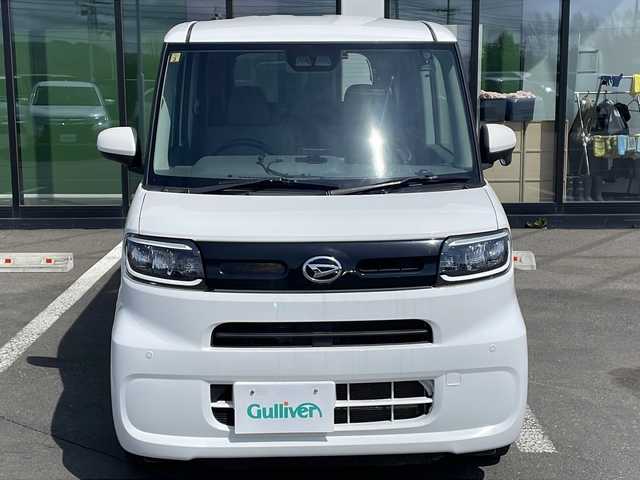 ダイハツ タント X ターボ 道東・釧路十勝 2020(令2)年 6.6万km ホワイト ・4WD/・社外メモリナビ（SD・AM・FM・BT）/・バックカメラ/・左側パワースライドドア/・スマートキー/・プッシュスタート/・スマートアシスト/・衝突回避支援ブレーキ機能/・衝突警報機能/・LEDオートライト/・運転席助手席シートヒーター/・ETC