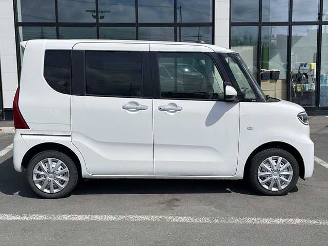 ダイハツ タント X ターボ 道東・釧路十勝 2020(令2)年 6.6万km ホワイト ・4WD/・社外メモリナビ（SD・AM・FM・BT）/・バックカメラ/・左側パワースライドドア/・スマートキー/・プッシュスタート/・スマートアシスト/・衝突回避支援ブレーキ機能/・衝突警報機能/・LEDオートライト/・運転席助手席シートヒーター/・ETC