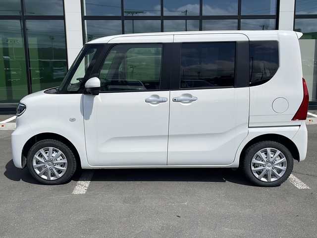 ダイハツ タント X ターボ 道東・釧路十勝 2020(令2)年 6.6万km ホワイト ・4WD/・社外メモリナビ（SD・AM・FM・BT）/・バックカメラ/・左側パワースライドドア/・スマートキー/・プッシュスタート/・スマートアシスト/・衝突回避支援ブレーキ機能/・衝突警報機能/・LEDオートライト/・運転席助手席シートヒーター/・ETC