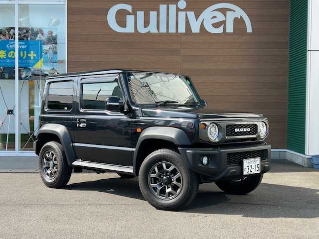 スズキ ジムニー シエラ JC 静岡県 2020(令2)年 3.6万km ブルーイッシュブラックパール3 ワンオーナー/社外ナビ/TV/BT/CD/DVD/AM/FM/バックカメラ/クルーズコントロール/前席シートヒーター/プッシュスタート/純正AW/純正フロアマット/ETC/前後ドライブレコーダー