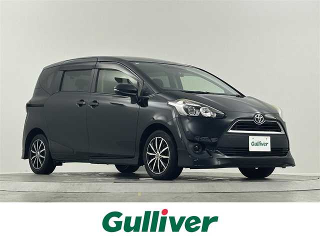 トヨタ シエンタ G 埼玉県 2016(平28)年 5.1万km ブラックマイカ 純正ナビ エアロ Bカメラ ドラレコ ETC　CD　BT　TV　両側電動 アンチブレーキシステム　横滑り防止装置　スマートキー　社外アルミ　