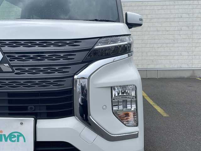 三菱 ｅＫクロススペース G プラスエディション 香川県 2021(令3)年 1.9万km シルキーホワイト 社外ナビ／フルセグＴＶ／両側パワースライドドア／ＬＥＤヘッドライト／全方位カメラ／ＥＴＣ／リアサーキュレーター／プラズマクラスター／レーンキープ／シートヒーター