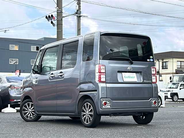 ダイハツ ウェイク G ターボ SA Ⅲ 愛知県 2018(平30)年 6万km タングステングレーM /禁煙/ワンオーナー/整備記録簿R3.5//純正ナビ/フルセグTV/USB/BT/CD/DVD/MSV//バックカメラ/ETC/ドラレコ（DRN-H68N）//ターボエンジン/両側パワースライドドア//革巻きステア/ステアスイッチ//スマートアシスト3//衝突被害軽減/横滑り防止装置//車線逸脱防止機能/先行車発信告知機能//プッシュスタート/スマートキー//純正14インチAW//LEDオートライト/オートハイビーム/LEDフォグランプ//電動格納ミラー//純正フロアマット//新車時保証書//取扱説明書//スペアスマートキー