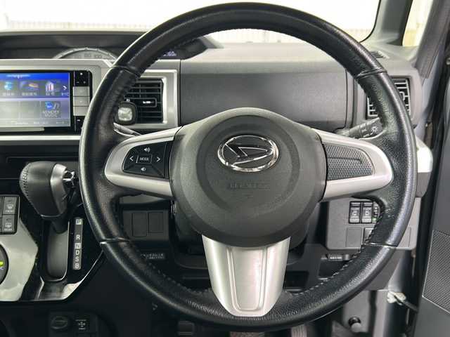 ダイハツ ウェイク G ターボ SA Ⅲ 愛知県 2018(平30)年 6万km タングステングレーM /禁煙/ワンオーナー/整備記録簿R3.5//純正ナビ/フルセグTV/USB/BT/CD/DVD/MSV//バックカメラ/ETC/ドラレコ（DRN-H68N）//ターボエンジン/両側パワースライドドア//革巻きステア/ステアスイッチ//スマートアシスト3//衝突被害軽減/横滑り防止装置//車線逸脱防止機能/先行車発信告知機能//プッシュスタート/スマートキー//純正14インチAW//LEDオートライト/オートハイビーム/LEDフォグランプ//電動格納ミラー//純正フロアマット//新車時保証書//取扱説明書//スペアスマートキー