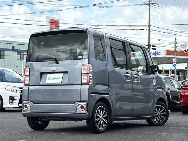 ダイハツ ウェイク G ターボ SA Ⅲ 愛知県 2018(平30)年 6万km タングステングレーM /禁煙/ワンオーナー/整備記録簿R3.5//純正ナビ/フルセグTV/USB/BT/CD/DVD/MSV//バックカメラ/ETC/ドラレコ（DRN-H68N）//ターボエンジン/両側パワースライドドア//革巻きステア/ステアスイッチ//スマートアシスト3//衝突被害軽減/横滑り防止装置//車線逸脱防止機能/先行車発信告知機能//プッシュスタート/スマートキー//純正14インチAW//LEDオートライト/オートハイビーム/LEDフォグランプ//電動格納ミラー//純正フロアマット//新車時保証書//取扱説明書//スペアスマートキー