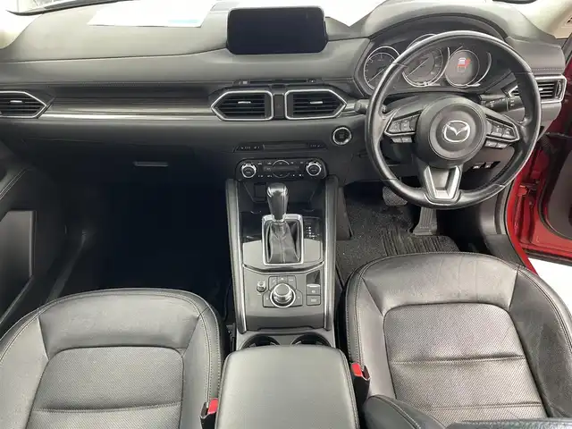 マツダ ＣＸ－５ XD Lパッケージ 愛知県 2018(平30)年 6.9万km ソウルレッドクリスタルM 純正7型メモリナビ/（CD/DVD/BT/SD/フルセグTV）/レザーシート/前席シートヒーター/前席パワーシート/全方位バックカメラ/ステアリングヒーター/ETC/電動リアゲート/衝突軽減システム/ブラインドスポットモニター/レーンキープアシスト/レーダークルーズコントロール/ヘッドアップディスプレイ/純正19インチAW/純正LEDヘッドライト/純正フロアマット/カーテンエアバッグ/トノカバー/ドアバイザー