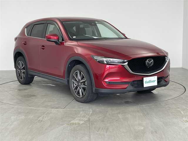 マツダ ＣＸ－５ XD Lパッケージ 愛知県 2018(平30)年 6.9万km ソウルレッドクリスタルM 純正7型メモリナビ/（CD/DVD/BT/SD/フルセグTV）/レザーシート/前席シートヒーター/前席パワーシート/全方位バックカメラ/ステアリングヒーター/ETC/電動リアゲート/衝突軽減システム/ブラインドスポットモニター/レーンキープアシスト/レーダークルーズコントロール/ヘッドアップディスプレイ/純正19インチAW/純正LEDヘッドライト/純正フロアマット/カーテンエアバッグ/トノカバー/ドアバイザー