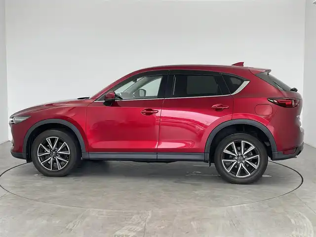 マツダ ＣＸ－５ XD Lパッケージ 愛知県 2018(平30)年 6.9万km ソウルレッドクリスタルM 純正7型メモリナビ/（CD/DVD/BT/SD/フルセグTV）/レザーシート/前席シートヒーター/前席パワーシート/全方位バックカメラ/ステアリングヒーター/ETC/電動リアゲート/衝突軽減システム/ブラインドスポットモニター/レーンキープアシスト/レーダークルーズコントロール/ヘッドアップディスプレイ/純正19インチAW/純正LEDヘッドライト/純正フロアマット/カーテンエアバッグ/トノカバー/ドアバイザー