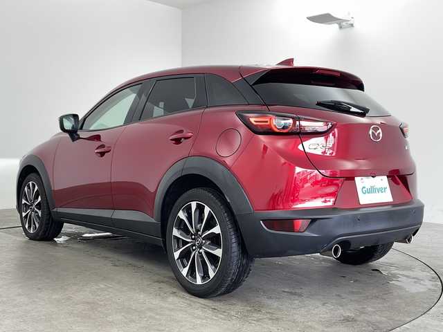 マツダ ＣＸ－３ XD プロアクティブ 兵庫県 2019(平31)年 5.4万km ソウルレッドクリスタルM ・純正ナビ/CD/DVD/BT/USB/TV/・アラウンドビューモニター/・レーダークルーズコントロール/・BSM/・HUD/・衝突軽減システム/・車線逸脱警報/・交通標識認識/・ドライバーアテンションアラート/・前後コーナーセンサー/・LEDオートライト/・オートマチックハイビーム/・ブレーキホールド/・電動パーキングブレーキ/・パドルシフト/・ETC/・ハーフレザー/・シートリフター/・純正18インチアルミホイール/・純正フロアマット/・ステアリングリモコン/・防眩ミラー/・スマートキー/・プッシュスタート/・W＋サイドエアバッグ/・カーテンエアバッグ