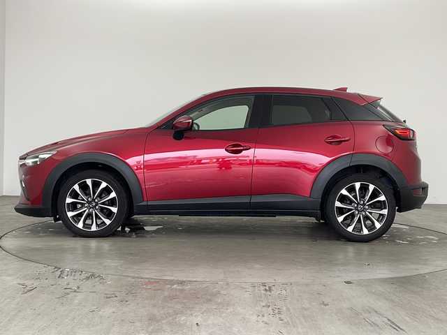 マツダ ＣＸ－３ XD プロアクティブ 兵庫県 2019(平31)年 5.4万km ソウルレッドクリスタルM ・純正ナビ/CD/DVD/BT/USB/TV/・アラウンドビューモニター/・レーダークルーズコントロール/・BSM/・HUD/・衝突軽減システム/・車線逸脱警報/・交通標識認識/・ドライバーアテンションアラート/・前後コーナーセンサー/・LEDオートライト/・オートマチックハイビーム/・ブレーキホールド/・電動パーキングブレーキ/・パドルシフト/・ETC/・ハーフレザー/・シートリフター/・純正18インチアルミホイール/・純正フロアマット/・ステアリングリモコン/・防眩ミラー/・スマートキー/・プッシュスタート/・W＋サイドエアバッグ/・カーテンエアバッグ