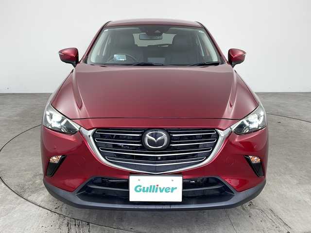 マツダ ＣＸ－３ XD プロアクティブ 兵庫県 2019(平31)年 5.4万km ソウルレッドクリスタルM ・純正ナビ/CD/DVD/BT/USB/TV/・アラウンドビューモニター/・レーダークルーズコントロール/・BSM/・HUD/・衝突軽減システム/・車線逸脱警報/・交通標識認識/・ドライバーアテンションアラート/・前後コーナーセンサー/・LEDオートライト/・オートマチックハイビーム/・ブレーキホールド/・電動パーキングブレーキ/・パドルシフト/・ETC/・ハーフレザー/・シートリフター/・純正18インチアルミホイール/・純正フロアマット/・ステアリングリモコン/・防眩ミラー/・スマートキー/・プッシュスタート/・W＋サイドエアバッグ/・カーテンエアバッグ
