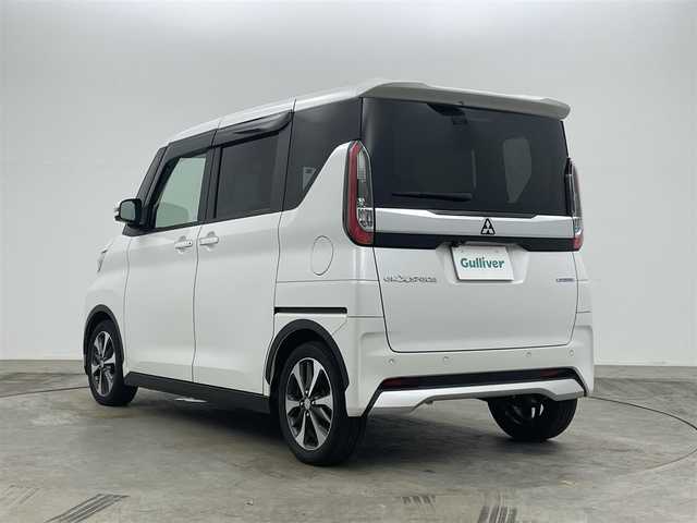 三菱 ｅＫクロススペース G プラスエディション 岡山県 2021(令3)年 3.8万km シルキーホワイト 先進快適パッケージ/純正9型SDナビゲーション/(CD/DVD/SD/BT/AUX/USB/フルセグTV)/アラウンドビューモニター/ビルトインETC/純正ドライブレコーダー前方/両側パワースライドドア/ステアリングリモコン/チルトステアリング/前席シートヒーター/シートバックテーブル/シートリフター/ISOFIX/リアサンシェイド/リアサーキュレーター/LEDオートヘッドライト/衝突軽減ブレーキ/レーンキープアシスト/保証書/取扱説明書/スマートキー×2