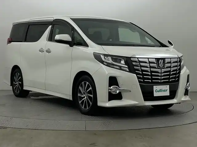 トヨタ アルファード S Aパッケージ 新潟県 2016(平28)年 4.3万km ホワイトパールクリスタルシャイン プリクラッシュセーフティセンス/アルパインフリップダウンモニター/アルパイン11インチメモリナビ/　　CD/DVD/AM/FM/フルセグ/SD/　　applecarplay/androidauto/バックモニター/レーダークルーズコントロール/両側パワースライドドア/LEDオートライト/オートマチックハイビーム/オットマン/純正17インチアルミホイール付/ステアリングスイッチ/電動パーキングブレーキ/オートブレーキホールド/オートリアエアコン/スマートキー/ETC