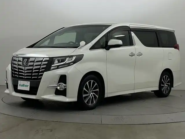 トヨタ アルファード S Aパッケージ 新潟県 2016(平28)年 4.3万km ホワイトパールクリスタルシャイン プリクラッシュセーフティセンス/アルパインフリップダウンモニター/アルパイン11インチメモリナビ/　　CD/DVD/AM/FM/フルセグ/SD/　　applecarplay/androidauto/バックモニター/レーダークルーズコントロール/両側パワースライドドア/LEDオートライト/オートマチックハイビーム/オットマン/純正17インチアルミホイール付/ステアリングスイッチ/電動パーキングブレーキ/オートブレーキホールド/オートリアエアコン/スマートキー/ETC