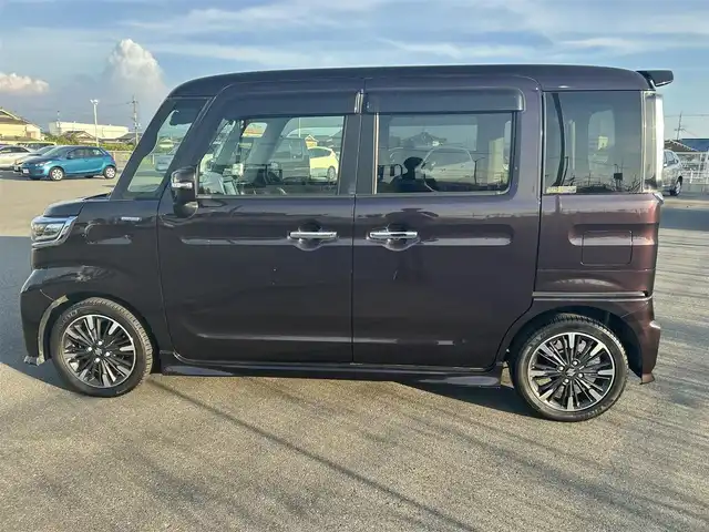 スズキ スペーシア カスタム HYBRID XS 大阪府 2018(平30)年 5.9万km ムーンライトバイオレットPM (株)IDOMが運営する【じしゃロン堺店】の自社ローン専用車両になります。/こちらは現金またはオートローンご利用時の価格です。自社ローンご希望の方は別途その旨お申付け下さい