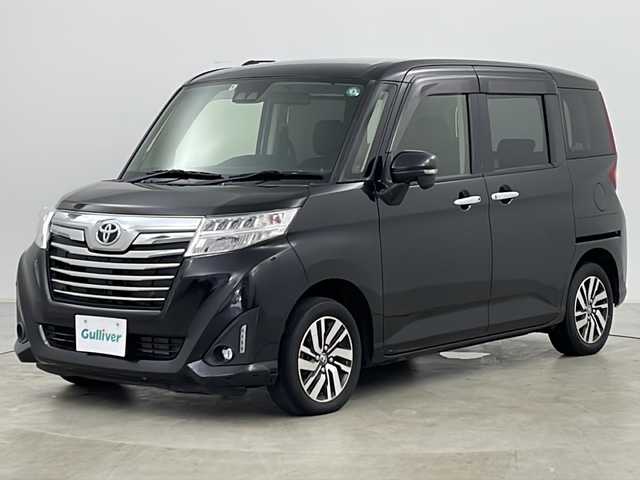 トヨタ ルーミー カスタムG 道央・札幌 2020(令2)年 3.1万km ブラックマイカメタリック ・4WD/・ワンオーナー/・寒冷地仕様/・社外ナビ&CD&DVD&BT&SD&ワンセグ/・両側パワースライドドア/・スマートアシスト/・クルーズコントロール/・衝突回避支援ブレーキ/・車線逸脱警報/・ふらつき警報/・標識認識機能/・クリアランスソナー/・先行車発進お知らせ/・オートマチックハイビーム/・フロントワイパーデアイサー/・アイドリングストップ/・LEDヘッドライト/・オートライト/・フォグランプ/・プッシュスタート/・革巻ステアリング/・スマートキー