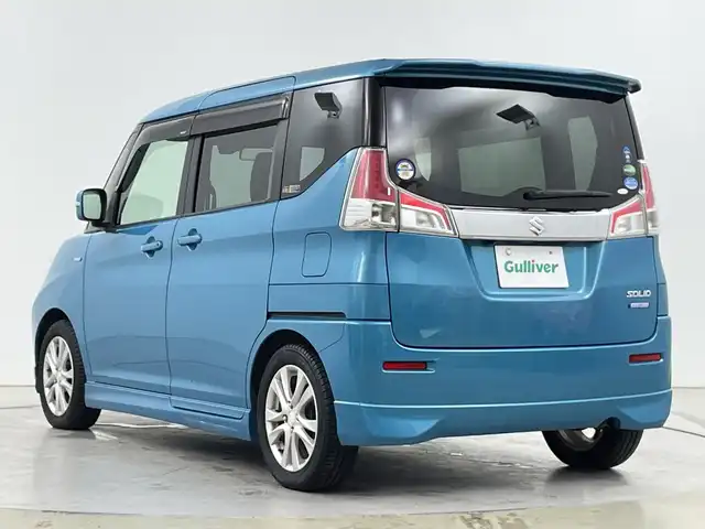 スズキ ソリオ HV MZ 道央・札幌 2017(平29)年 5.5万km ネオンブルーM ワンオーナー/4WD/社外メモリーナビ/CD/DVD/SD/BT/USB/フルセグTV/デュアルカメラブレーキサポート/クルーズコントロール/両側パワースライドドア/アイドリングストップ/ステアリングリモコン/シートヒーター/バックカメラ/オートライト/キセノンライト/フォグライト/ビルトインETC/プッシュスタート/ドアバイザー/フロアマット