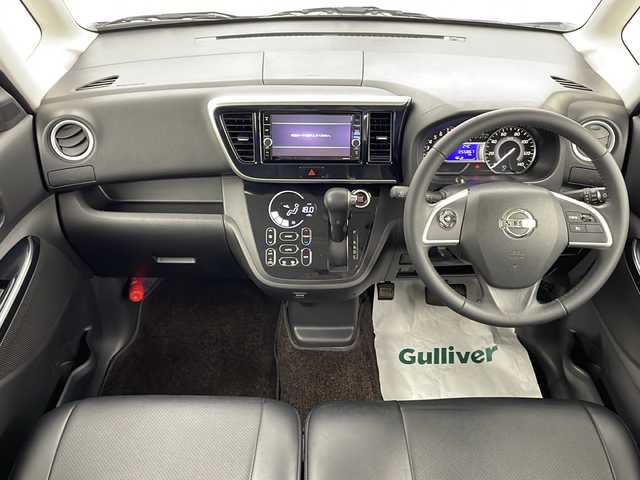 日産 デイズ ルークス ハイウェイスター Gターボ 宮城県 2020(令2)年 5.6万km ホワイトパール 禁煙車　/エマージェンシーブレーキ/レーンディパーチャーウォーニング/オートハイビーム/アラウンドビューモニター　/両側パワースライドドア/クルーズコントロール/純正SDナビ/・CD・DVD・SD・BT/フルセグTV/純正ドライブレコーダー/LEDヘッドライト　/フォグライト　/ETC　/純正15インチアルミホイール　/純正フロアマット　/サンシェード　/シートバックテーブル/ステアリングスイッチ/アイドリングストップ/プッシュスタート/スマートキー
