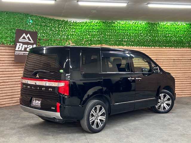 三菱 デリカＤ：５ P 道央・札幌 2020(令2)年 6.4万km ダイヤモンドブラックマイカ 【2510006190】/純正１０．１型ナビ　/全方位カメラ　/両側電動スライドドア　/オートサイドステップ　/電動バックドア　/レーダークルーズ　/前席シートヒーター　/ドライブレコーダー　/純正１８インチアルミホイール　/ＬＥＤヘッドライト