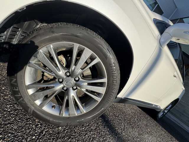 レクサス ＲＸ 450h バージョンL 福島県 2014(平26)年 8.4万km ホワイトパールクリスタルシャイン 純正ナビ（CD・DVD・BT・フルセグTV）/バックカメラ/パワーバックドア/レザーシート/ステアリングヒーター/エアーシート/純正アルミホイール/純正サンルーフ/パワーシート
