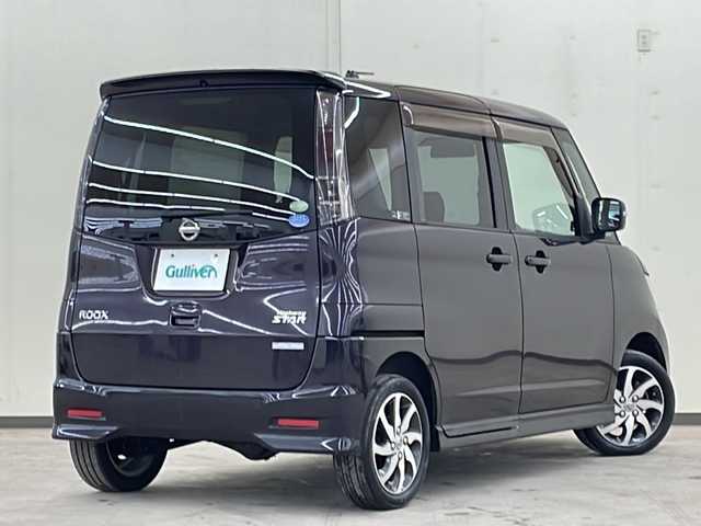 日産 ルークス ハイウェイスター 道央・札幌 2011(平23)年 7.1万km ミステリアスバイオレットパール /4WD//カロッツェリアオーディオ（FH-4600）/（CD/AM/FM/BT/USB）//純正エンジンスターター//オートライト//フォグライト//シートヒーター//純正14インチAW//ドアバイザー//片側パワースライドドア//純正フロアマット