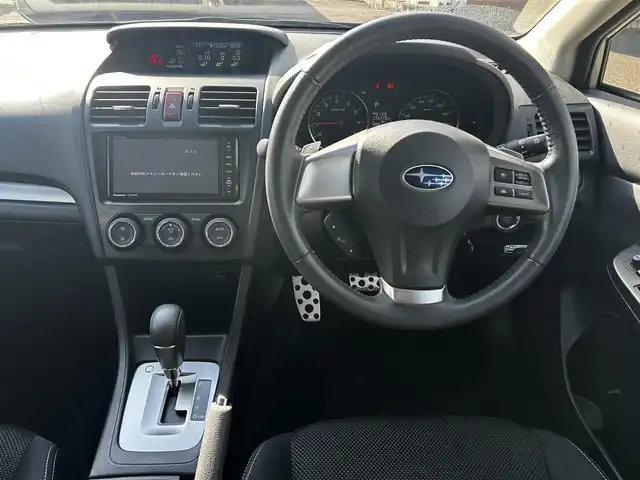 スバル インプレッサ ＸＶ 2．0i－L アイサイト 福島県 2014(平26)年 5.7万km デザートカーキ 社外SDナビ/バックカメラ/レーダークルーズコントロール/衝突軽減ブレーキ/レーンキープアシスト/パドルシフト/HIDオートライト/パワーシート/純正17インチAW/アイドリングストップ/プッシュスタート/スマートキー