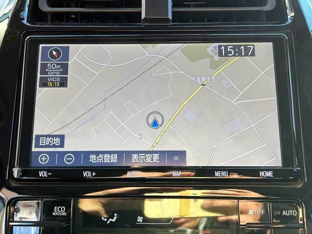 トヨタ プリウス S 岐阜県 2019(平31)年 16.7万km アティチュードブラックマイカ 登録時走行距離166604km/純正９型ナビ（NSZT-Y66T）/フルセグテレビ/バックカメラ/Blue tooth・CD・SDミュージックサーバー/ETC/ワンオーナー/トヨタセーフティセンス/コーナーセンサー前後/ドライブレコーダー前方/レーダークルーズコントロール/レーンキープアシスト/パーキングアシスト/ＬＥＤヘッドライト/オートマチックハイビーム/オートライト/横滑り防止装置/盗難防止装置/純正15アルミホイール/SRSエアバッグシステム運転席・助手席+サイド/カーテンエアバッグ/布系シート/フルフラットシート/純正フロアマット/プッシュスタート/スマートキー/スペアキー1本/ドアバイザー/保証書/記録簿/取扱説明書/オートエアコン/禁煙車