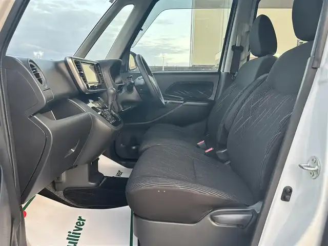 三菱 ｅＫスペース カスタムG セーフティパッケージ 山形県 2017(平29)年 6.3万km アメジストブラック/シルキーホワイト ４WD/衝突軽減システム/メモリナビ/　【CD　DVD　BT　フルセグ　USB　AUX】/全周囲カメラ/片側パワースライドドア/LEDオートライト/オートハイビーム/フォグランプ/純正14インチアルミホイール/アイドリングストップ/純正フロアマット/スマートキー/ETC