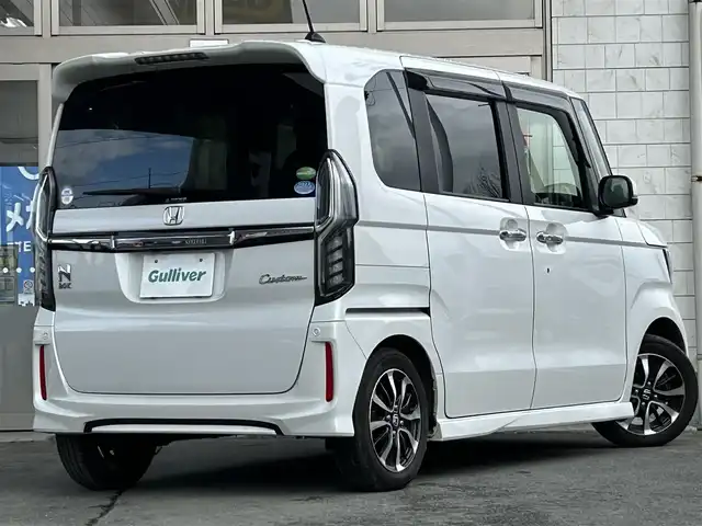 ホンダ Ｎ ＢＯＸ カスタム G L ホンダセンシング 岩手県 2019(令1)年 4.2万km プラチナホワイトパール 純正ナビ(型式ＶＸＭ－１９４ＶＦｉ)/(BT、SD、USB、ipod）/フルセグＴＶ　/左側電動スライドドア　/バックカメラ　/ビルトインＥＴＣ　/アダクティブクルーズコントロール　/ナビステアリングスイッチ　/衝突軽減装置　/オートライト　/フォグランプ　/スマートキー/ドアバイザー/フロアマット/リアワイパー/USBソケット×2/保証書 取説 ナビ取説