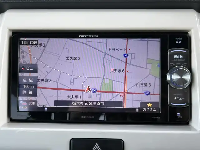 スズキ ハスラー J ターボ 栃木県 2019(平31)年 0.9万km ピュアホワイトパール/ブラック2トーン 衝突被害軽減ブレーキ/社外SDナビ/フルセグTV/DVD/Bluetooth/AM/FM/ETC/前後ドライブレコーダー/前席シートヒーター/クルーズコントロール/スマートキー×1/プッシュスタート/ステアリングリモコン/LEDオートライト/純正15インチAW/アイドリングストップ/横滑り防止装置/保証書/取説