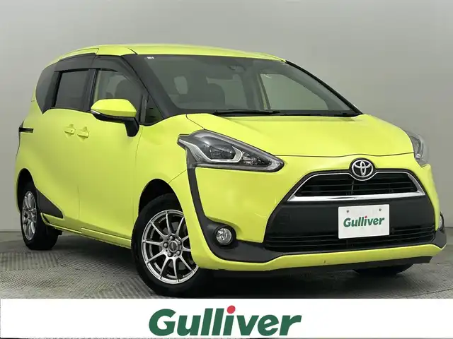 トヨタ シエンタ G 道央・札幌 2016(平28)年 3.9万km エアーイエロー ・４WD/・寒冷地仕様/・純正SDナビ/　CD/DVD/SD/BT/フルセグ/・バックカメラ/・ETC/・前後ドライブレコーダー/・トヨタセーフティセンス/・プリクラッシュセーフティ/・レーンキープアシスト/・レーダークルーズコントロール/・オートハイビーム/・両側パワースライドドア/・フロントワイパーデアイサー/・LEDヘッドライト/・オートライト/・プッシュスタート/・スマートキー/・純正フロアマット/・ドアバイザー